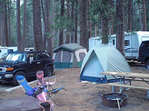 small campsites