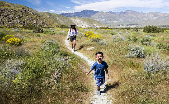 kid on the PCT