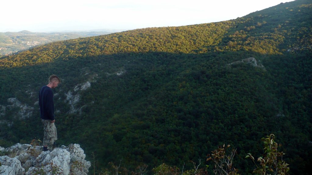 camping in zlot canyon serbia