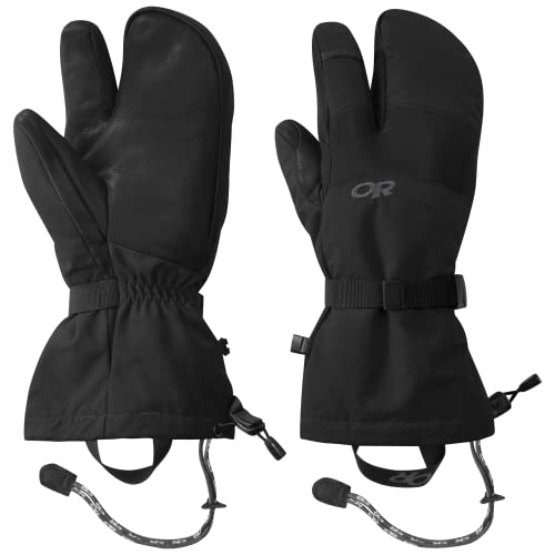 Best for Hiking - Outdoor Research Highcamp 3 Finger Mitts