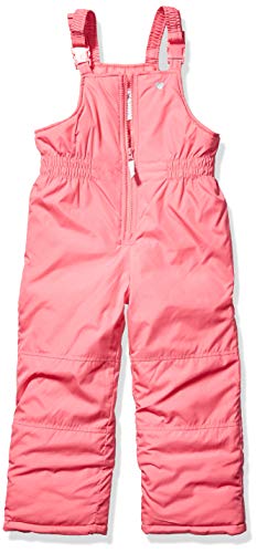 Carter's Girls' Toddler Snow Bib Ski Pants Snowsuit (Discontinued), Rosalie Pink, 4T