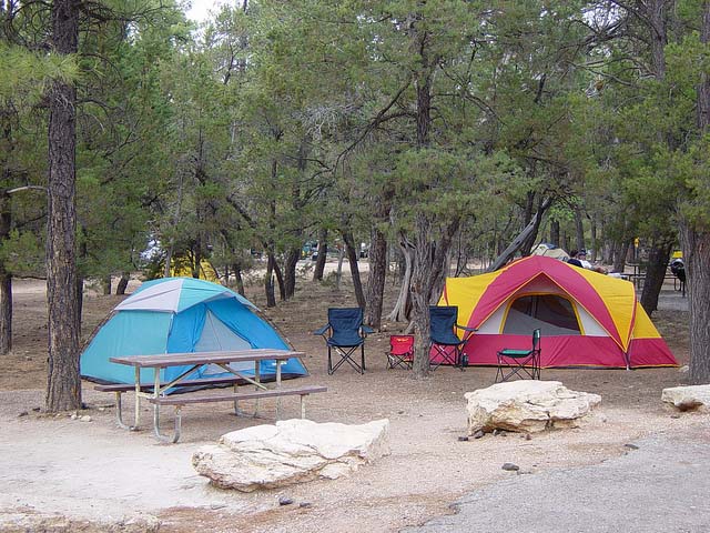 grand canyon campsite