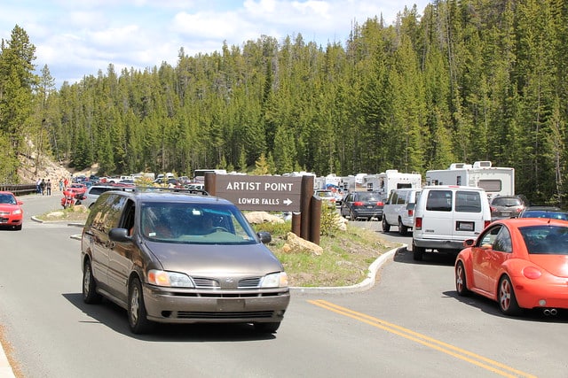 crowds at national parks