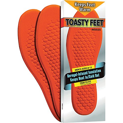 Safety Works CTFM Toasty Feet Insoles with Aerogel