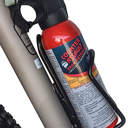 Bear Spray Bottle Holder Cage – Fits All Bikes