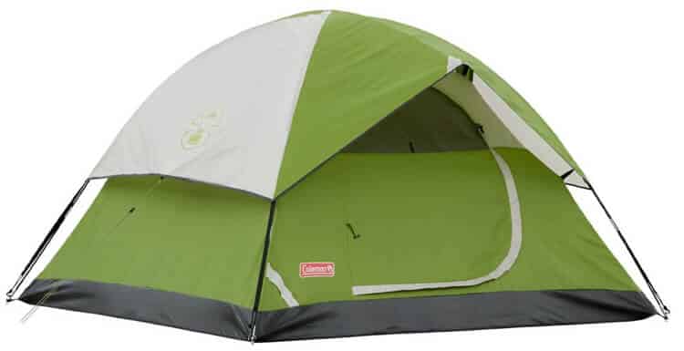 This 4-person Coleman tent is great if you want quality on a budget. You can buy it here for $62