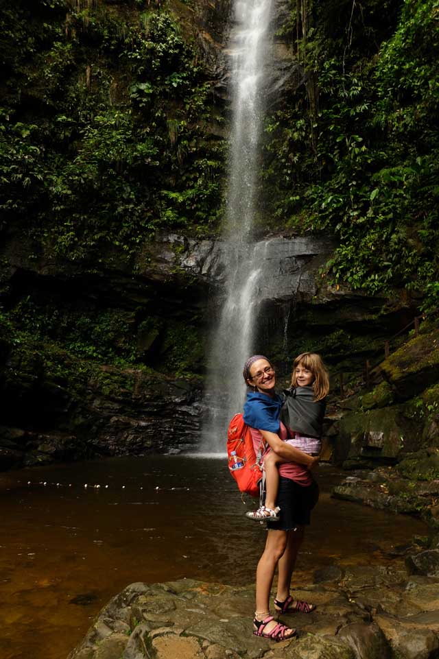 Ahuashiyacu waterfall