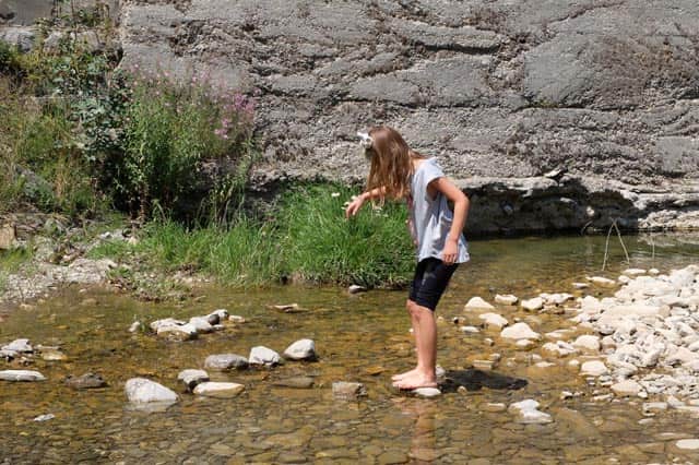 DIY obstacle course when camping