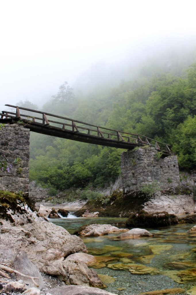 camping in canyon mrtvica in montenegro