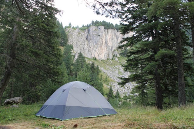 camping in Rugova