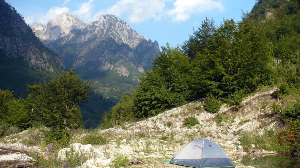 rilinjda at Valbone mountain in Albania