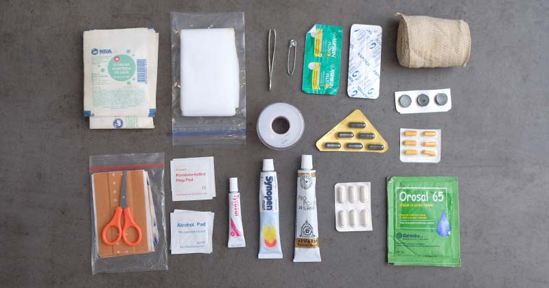 backpacking first aid kit checklist