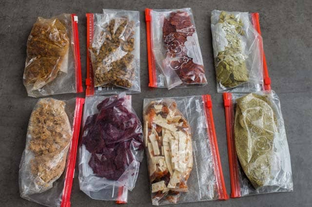 dehydrated backpacking food