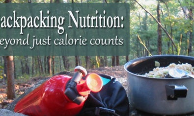 backpacking nutrition