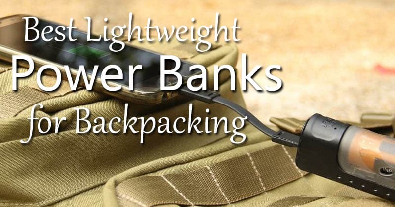 best backpacking power banks