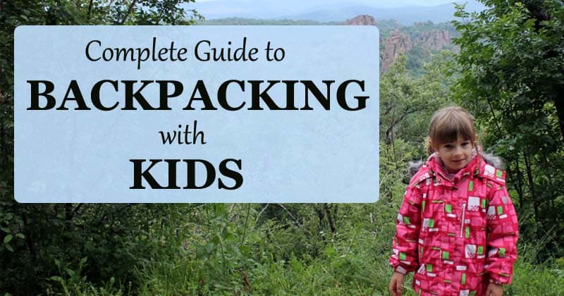 wilderness backpacking with kids