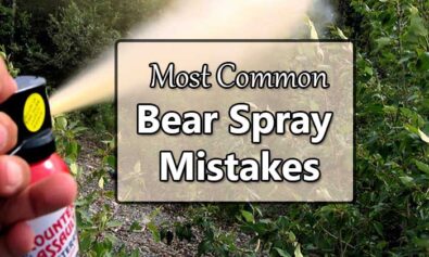 bear spray mistakes