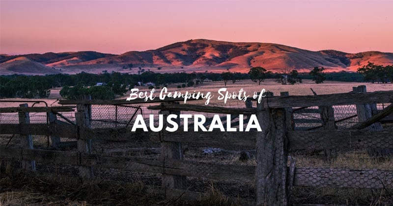 best camping spots australia