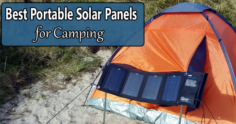 best portable solar panels camping