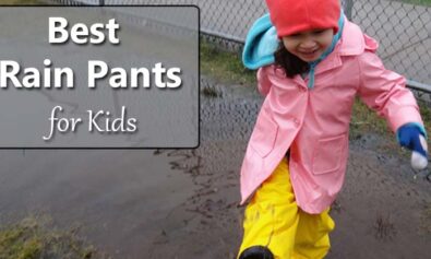 best rain pants for kids