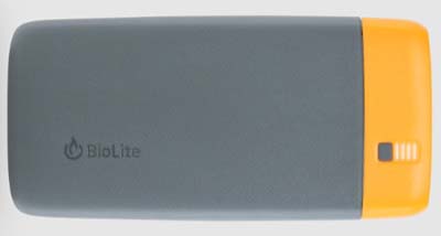 biolite lightweight powerbank for backpacking