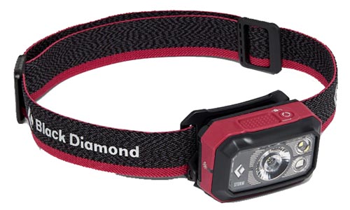 Black Diamond Storm 400 headlamp for kids