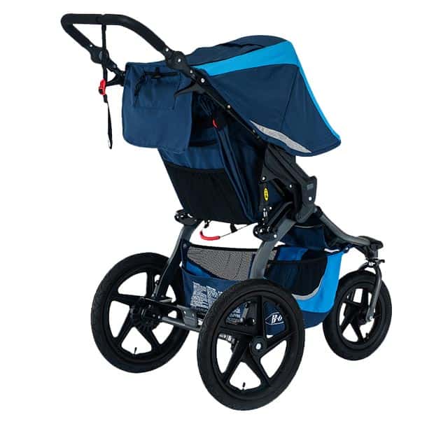 bob revolution flex 3.0 stroller behind