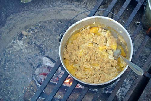 campfire cobbler