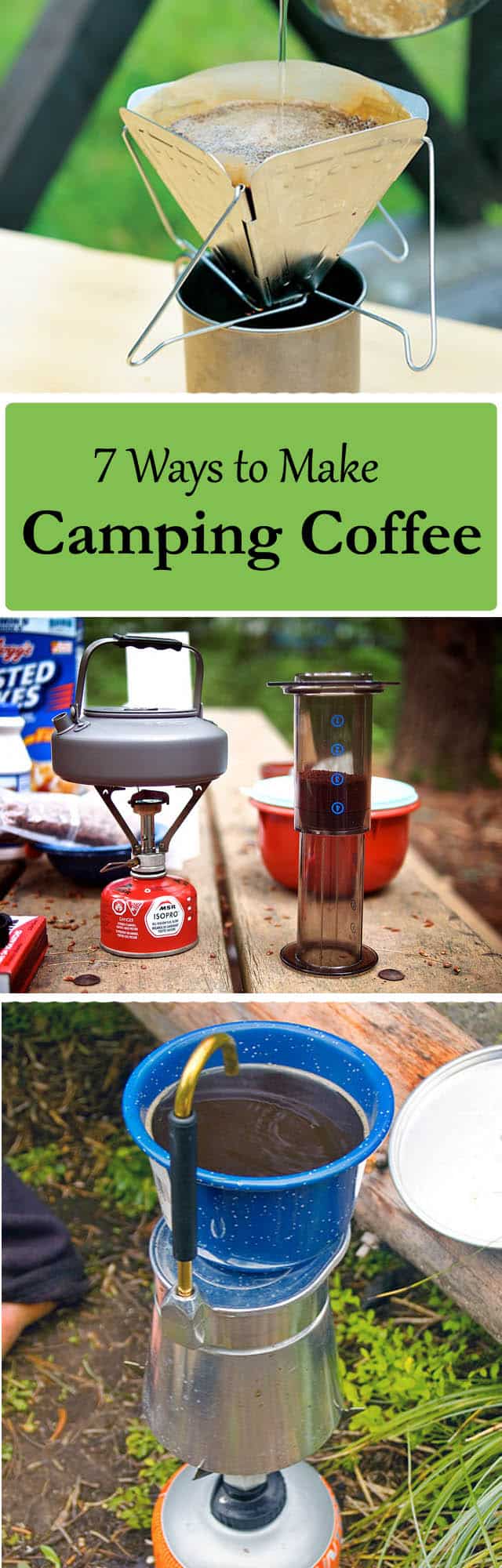 how to make camping coffee 7 ways