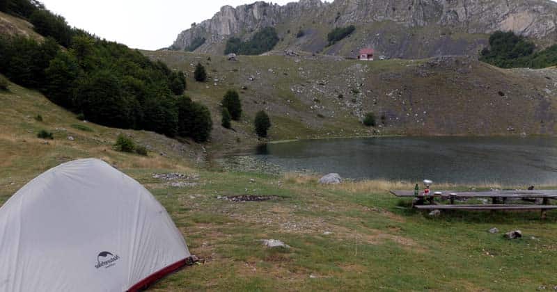 camping in Eastern Europe