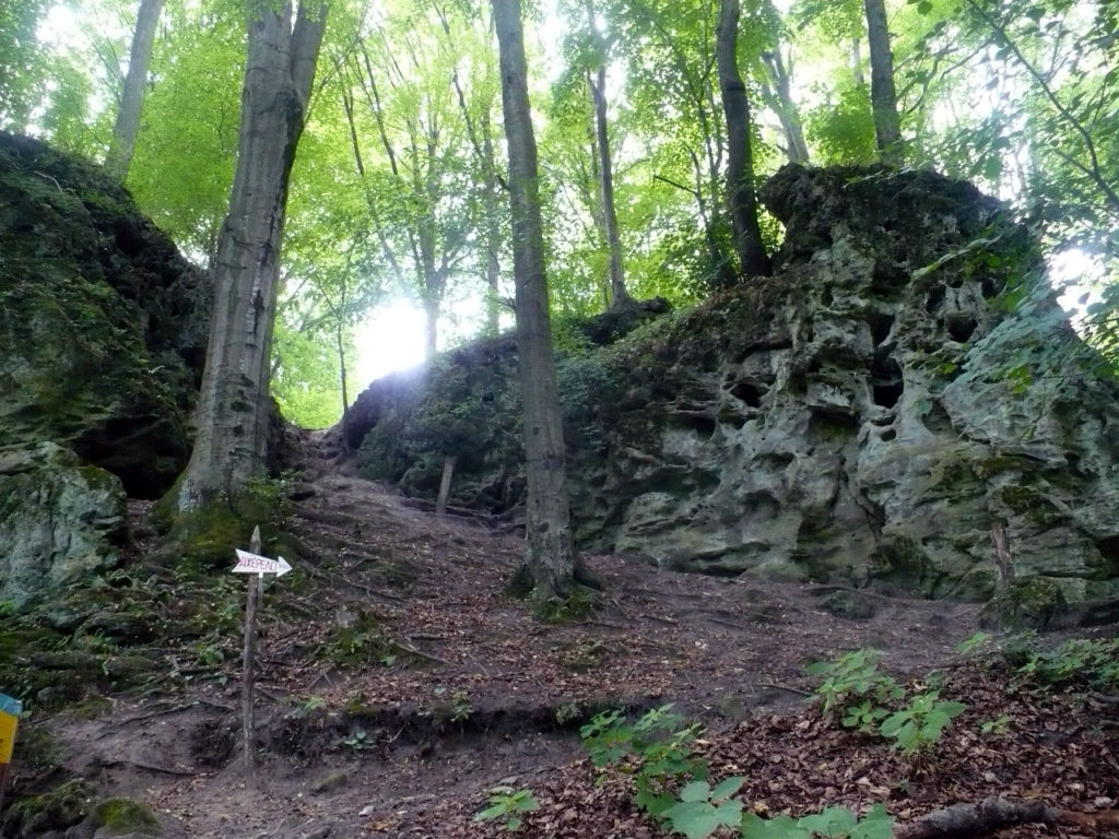 There are caves everywhere in this part of Ukraine