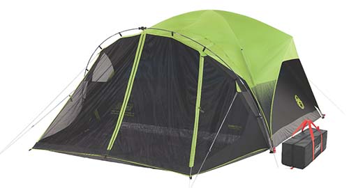 Coleman 6 person dark room tent