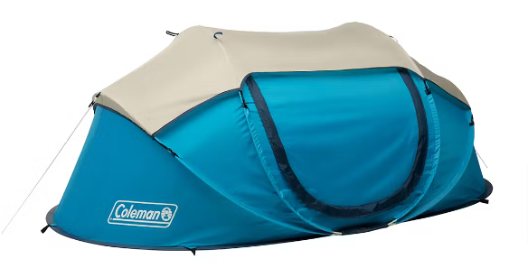 coleman popup tent