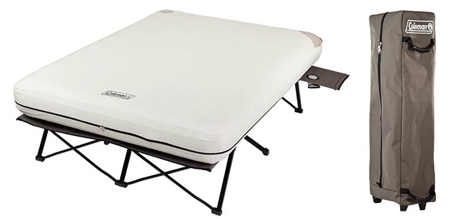 coleman queen camping cot