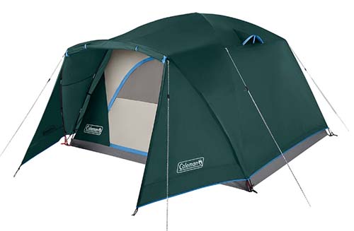 Coleman Skydome 6P tent with vestibule