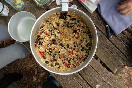 camping couscous