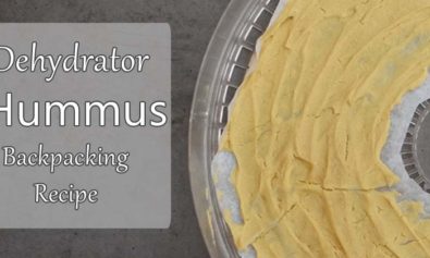 dehydrator hummus backpacking recipe