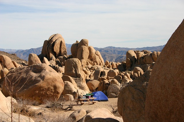 desert camping