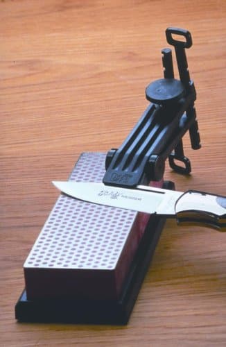 DMT knife sharpening guide