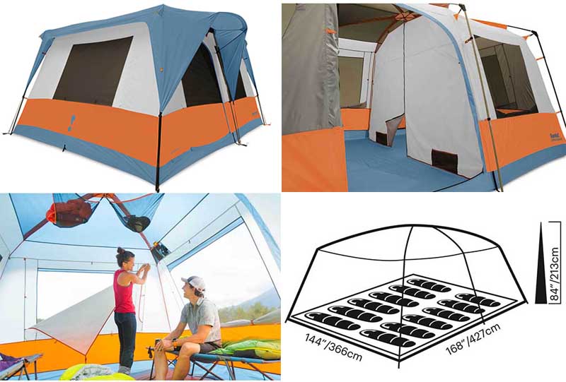 eureka copper canyon LX family camping tent