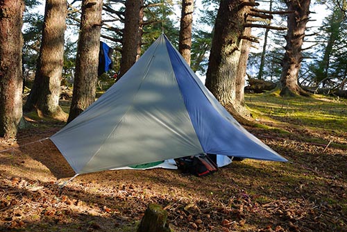 family backpacking tarp tent