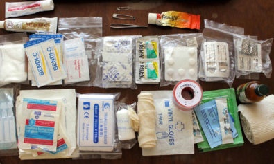 travel first aid kit list