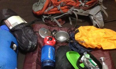 flying with backpacking gear