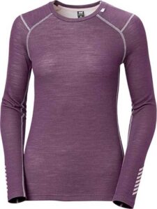 helly hansen base layer top for women