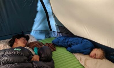 how to get toddler to sleep camping