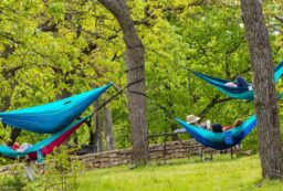 how to properly hang a hammock so it doesn't damage trees