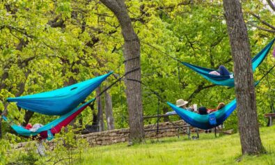 how to properly hang a hammock so it doesn't damage trees