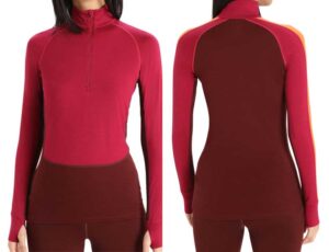 icebreaker zoneknit active base layer for women