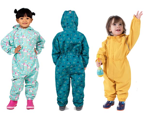 jan and jul toddler rain suits