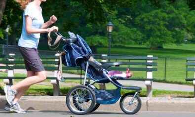 jogging stroller as everyday stroller